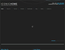 Tablet Screenshot of iconic-home.co.uk